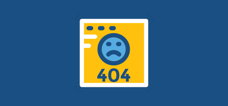 مشاهده خطای 404 هنگام حذف یک صفحه وردپرس